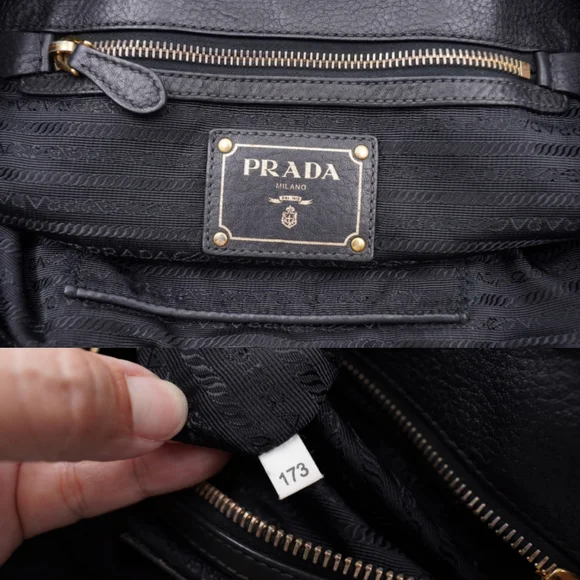 Prada 2 Way Tessuto Nylon and Leather